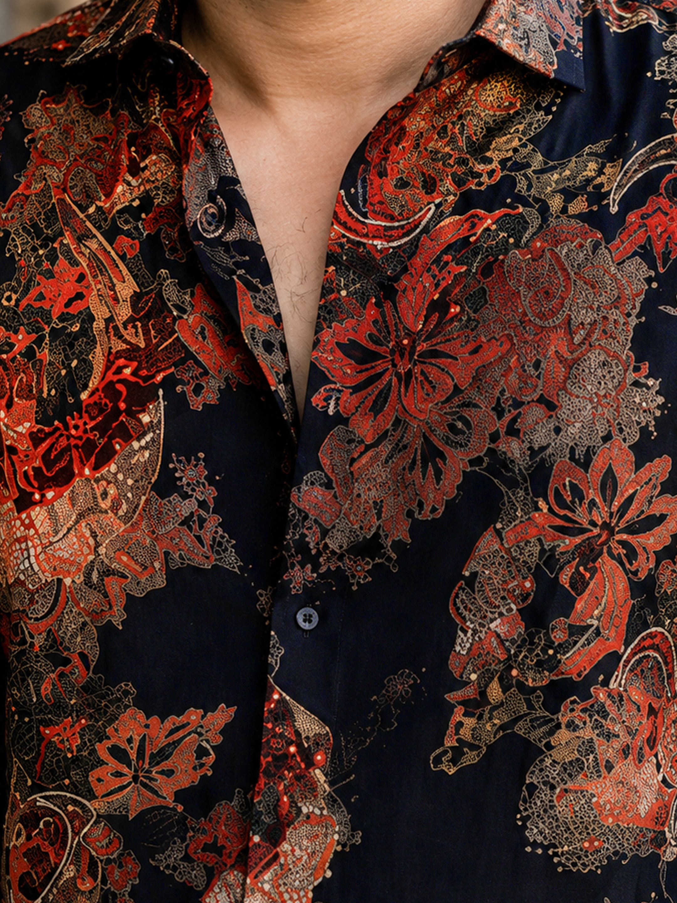 All Over Floral Printed Shirt
