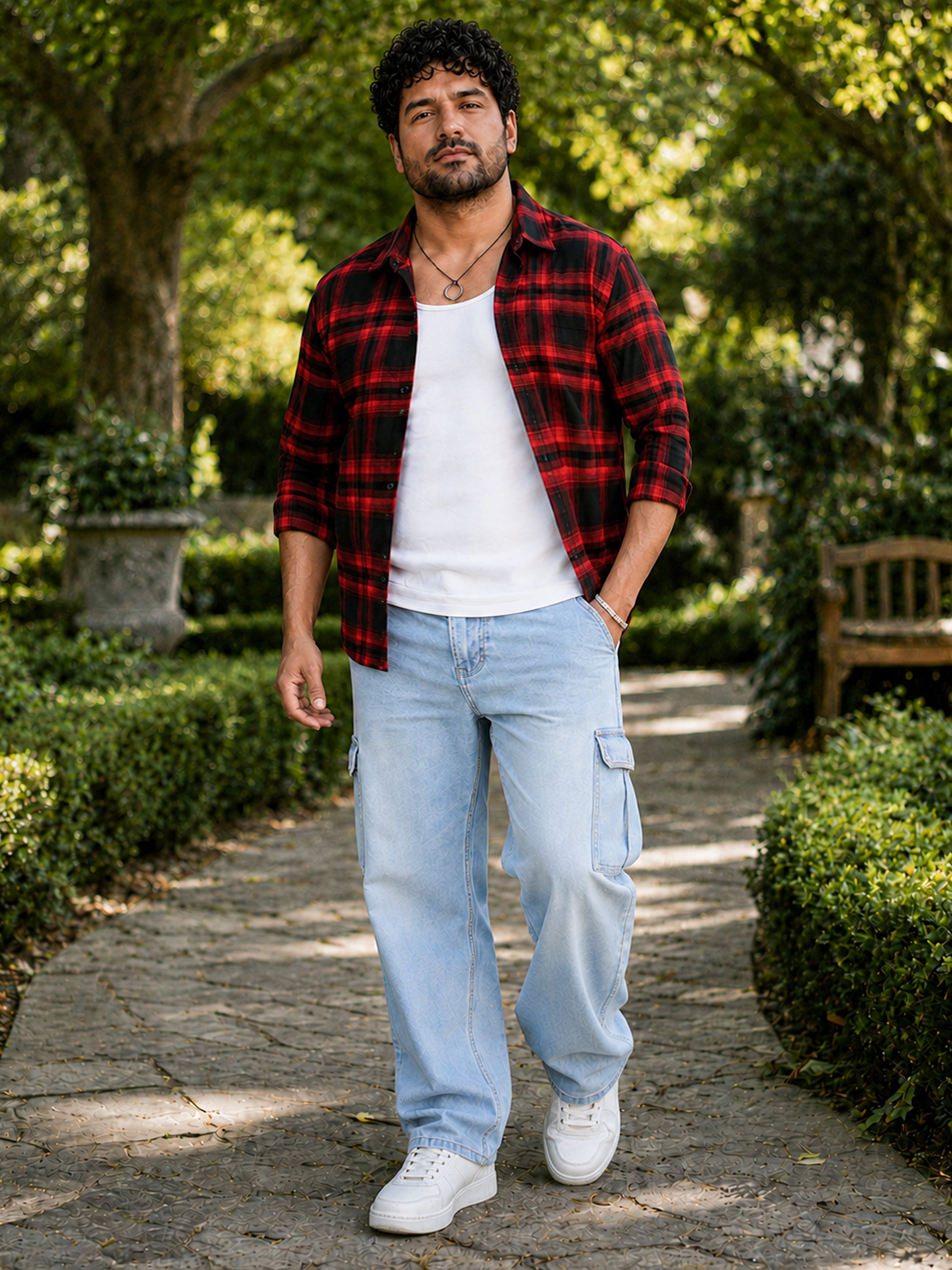 Buffalo Check Flannel Shirt