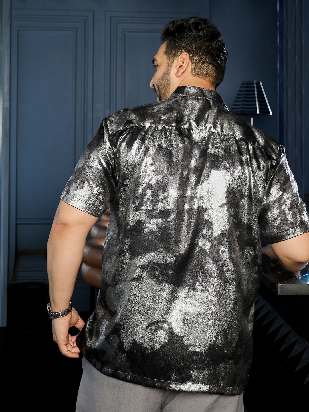 Black Abstract Shirt