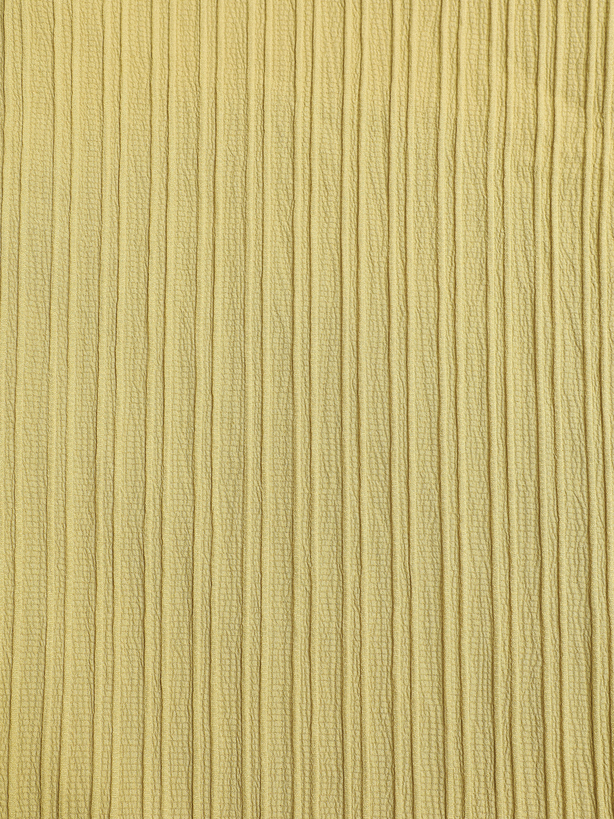 Instafab Plus Men's Yellow Striped Textured Regular Fit Shirt - view 8