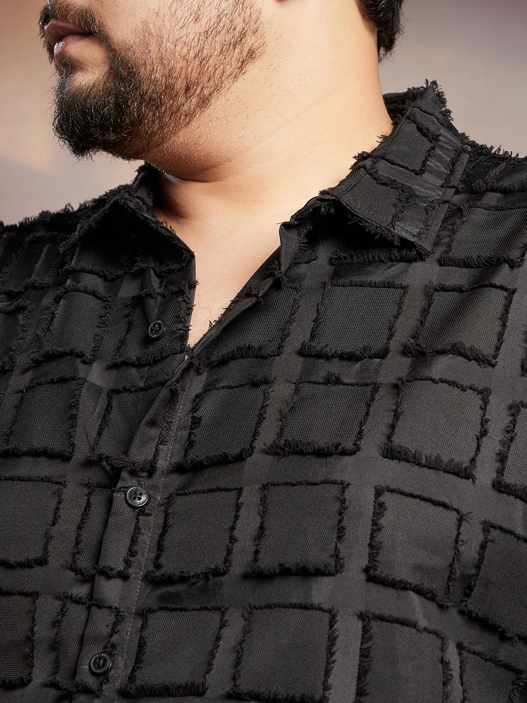 Cubic-Tassel Shirt