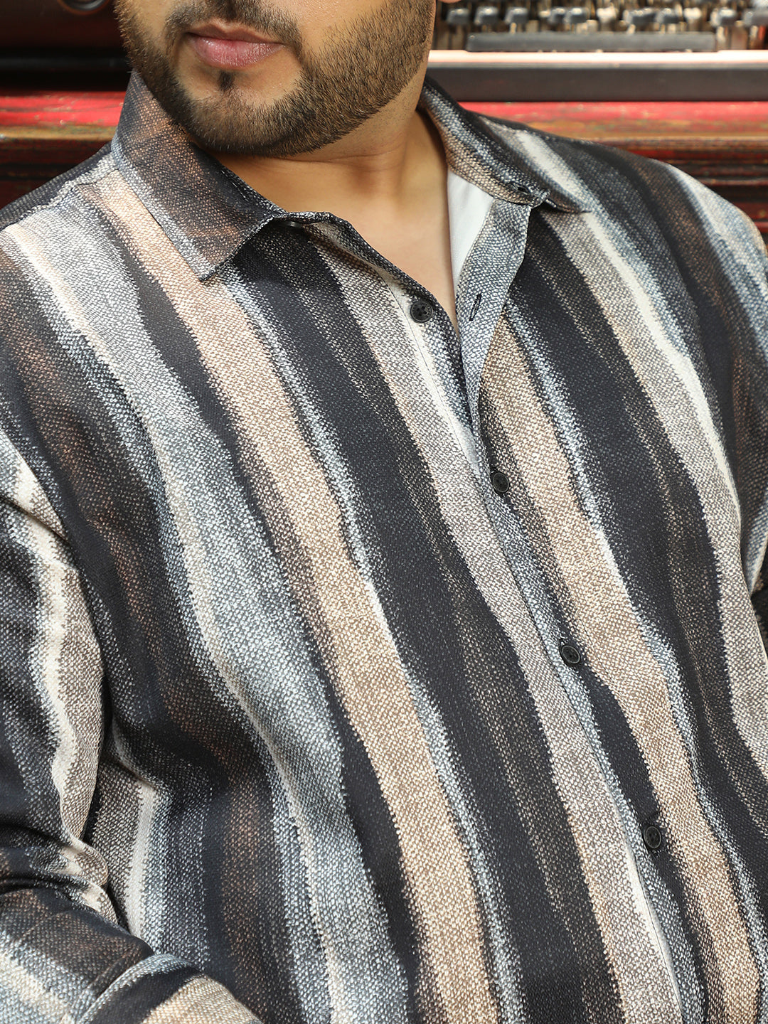 Black Stripes Shirt
