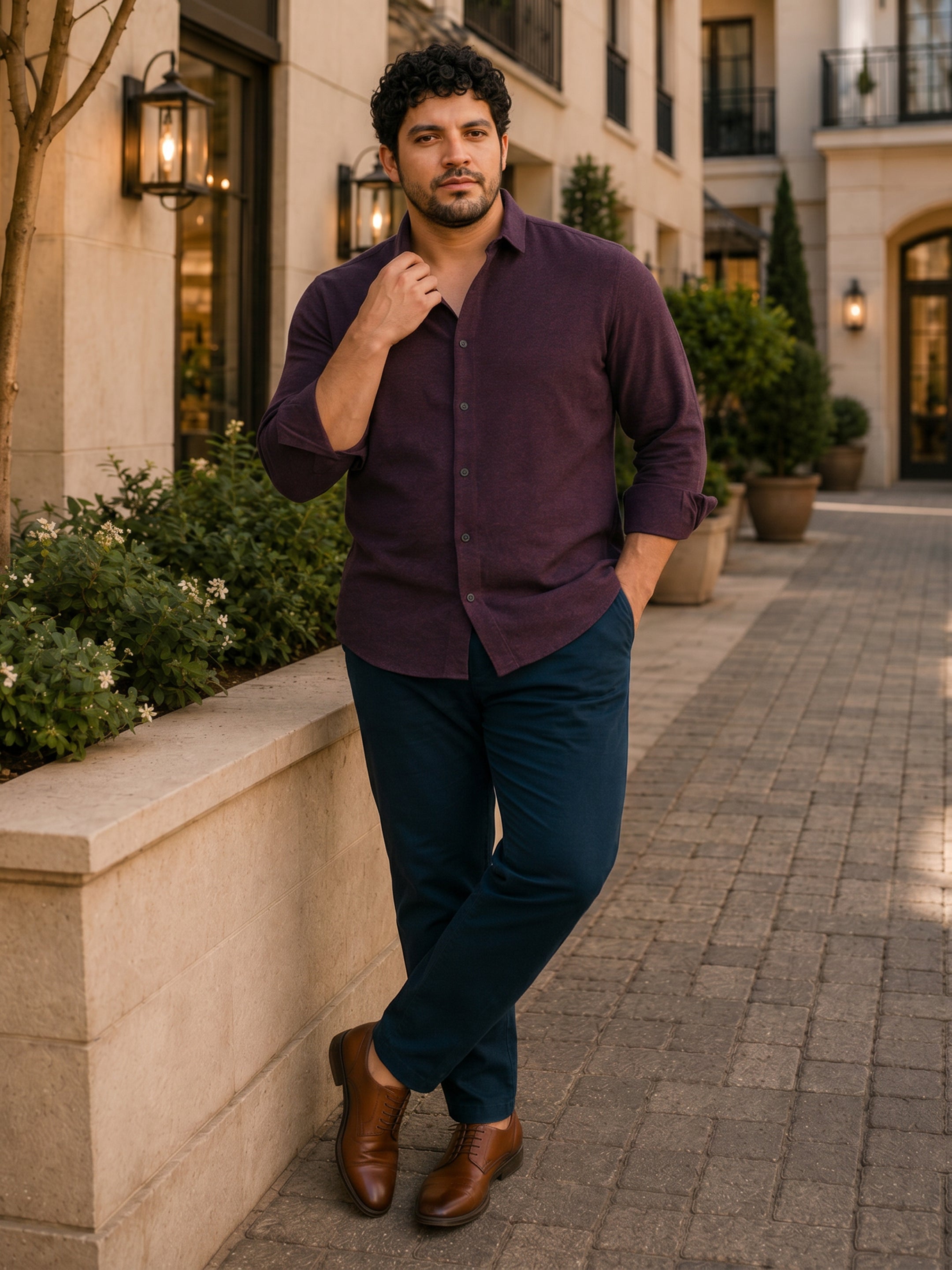 Solid Brushed Shirt