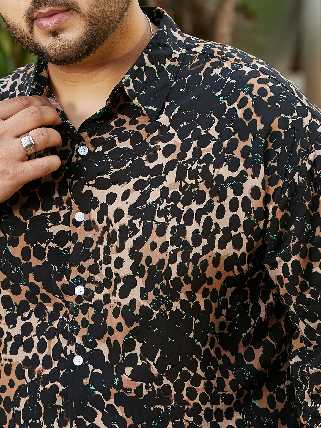 Cheetah Imprint Shirt