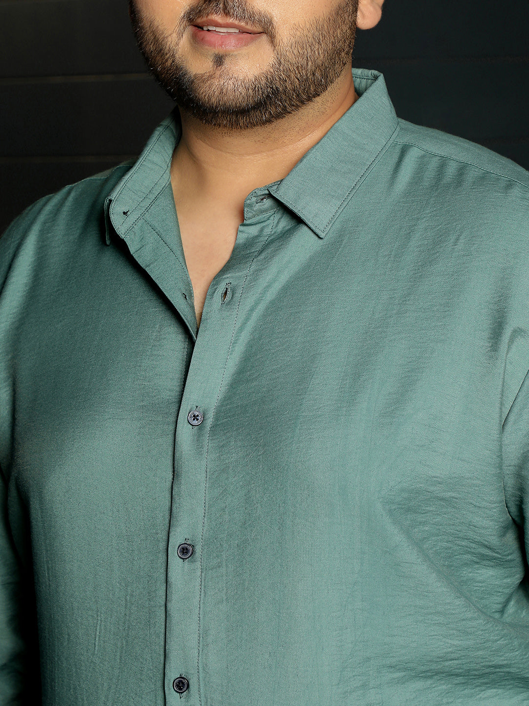 Sage Green Solid Shirt