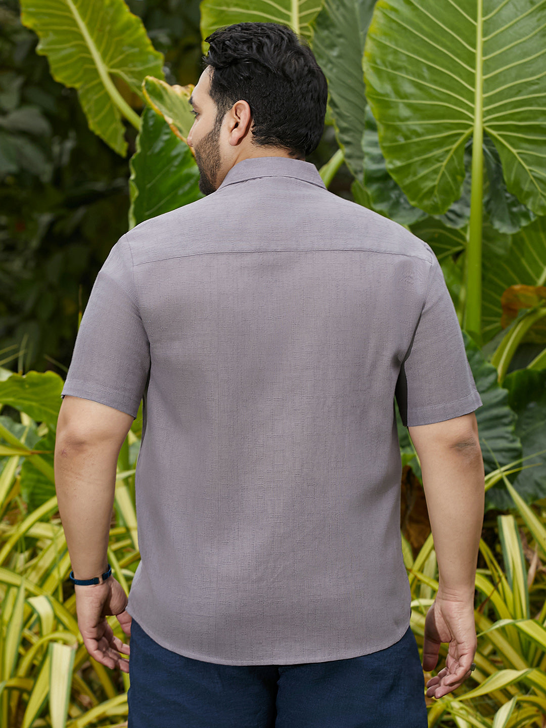 Solid Cotton Shirt