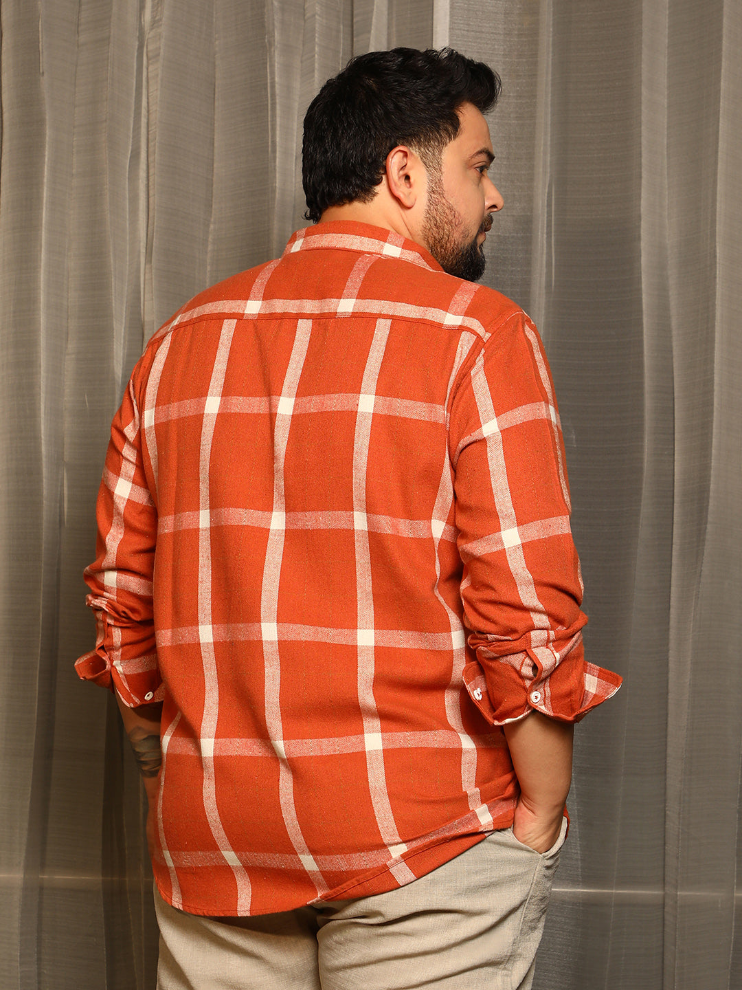 Shepherd-Check Regular Shirt