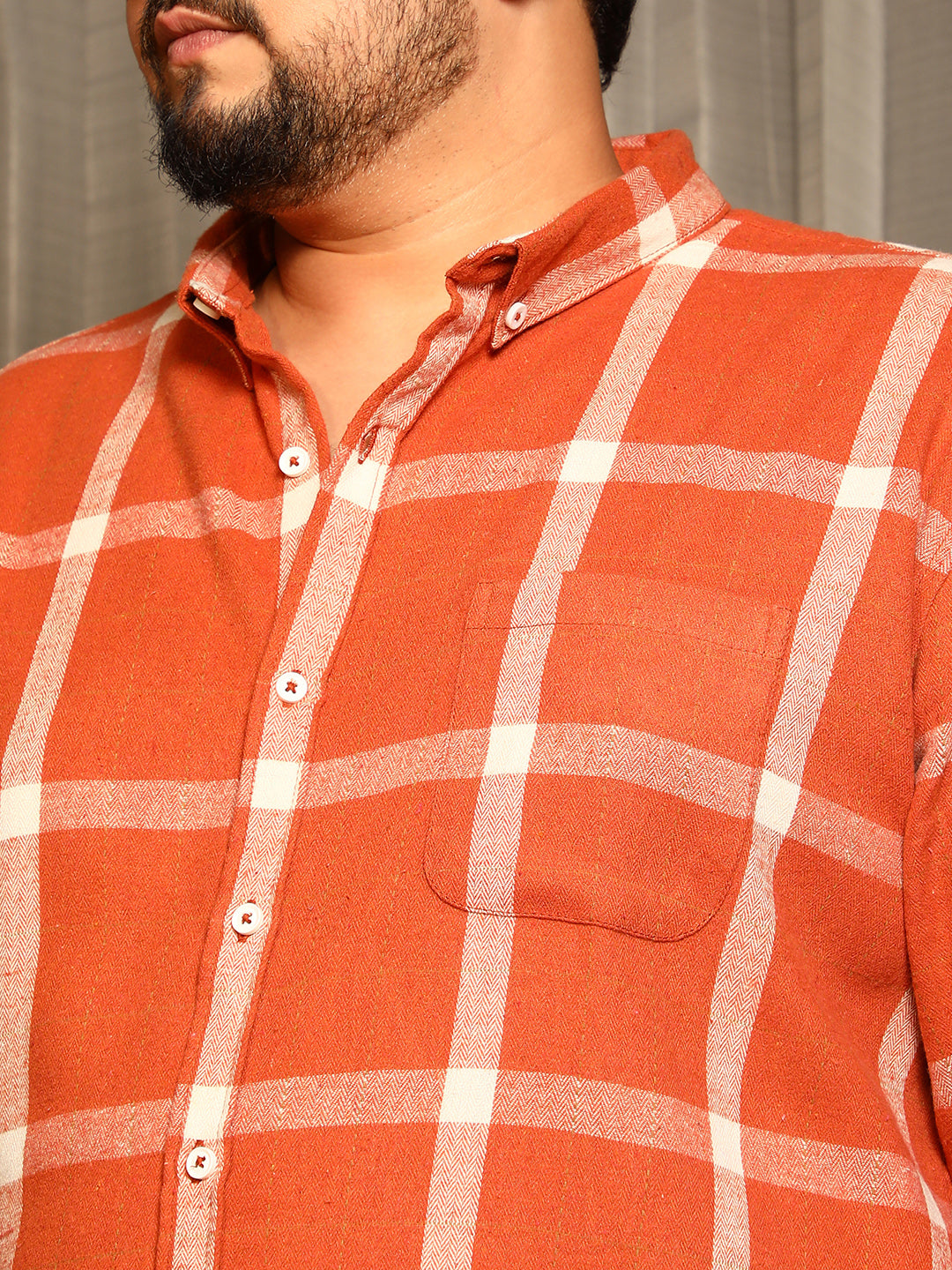 Shepherd-Check Regular Shirt