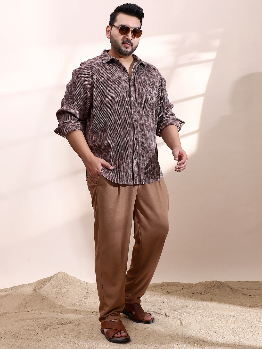 Faded Corduroy Relaxed Shirt