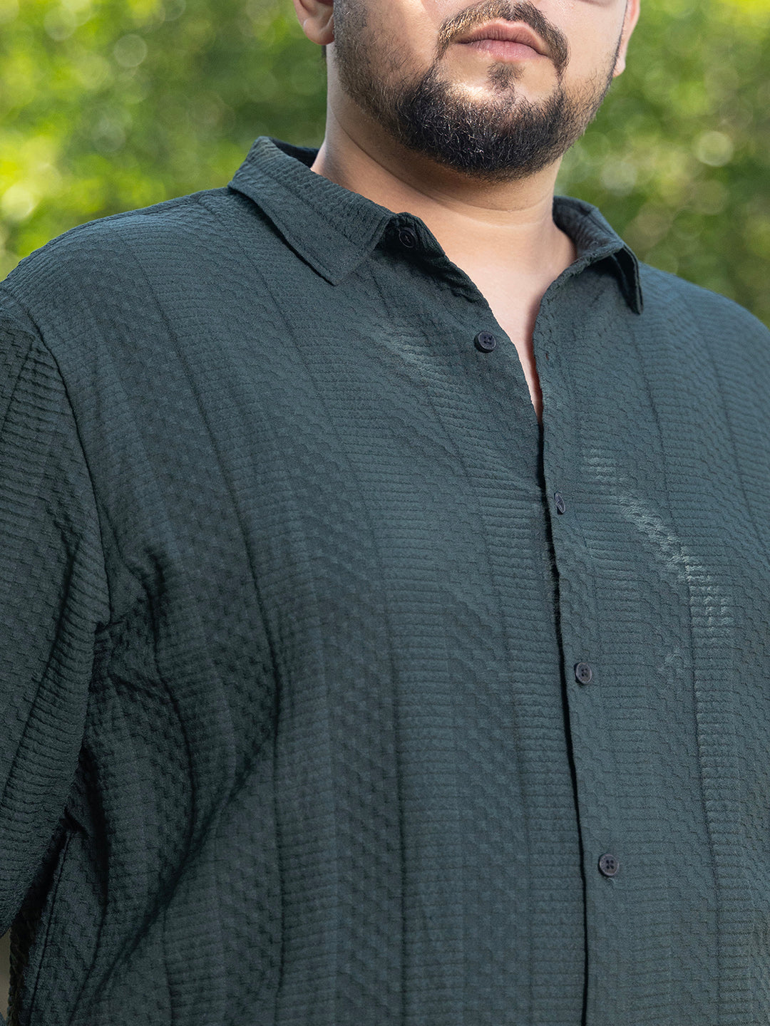 Parallel-Check Tactile Shirt