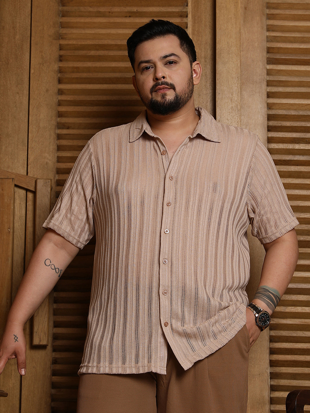 Ridge Knit Shirt