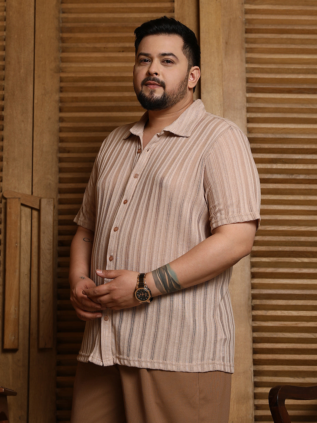 Ridge Knit Shirt