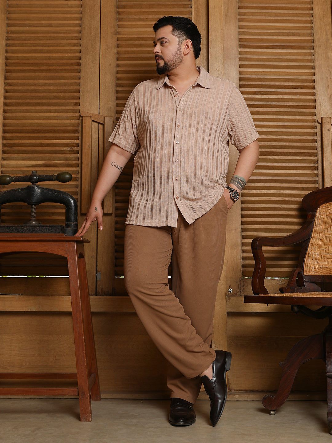 Ridge Knit Shirt