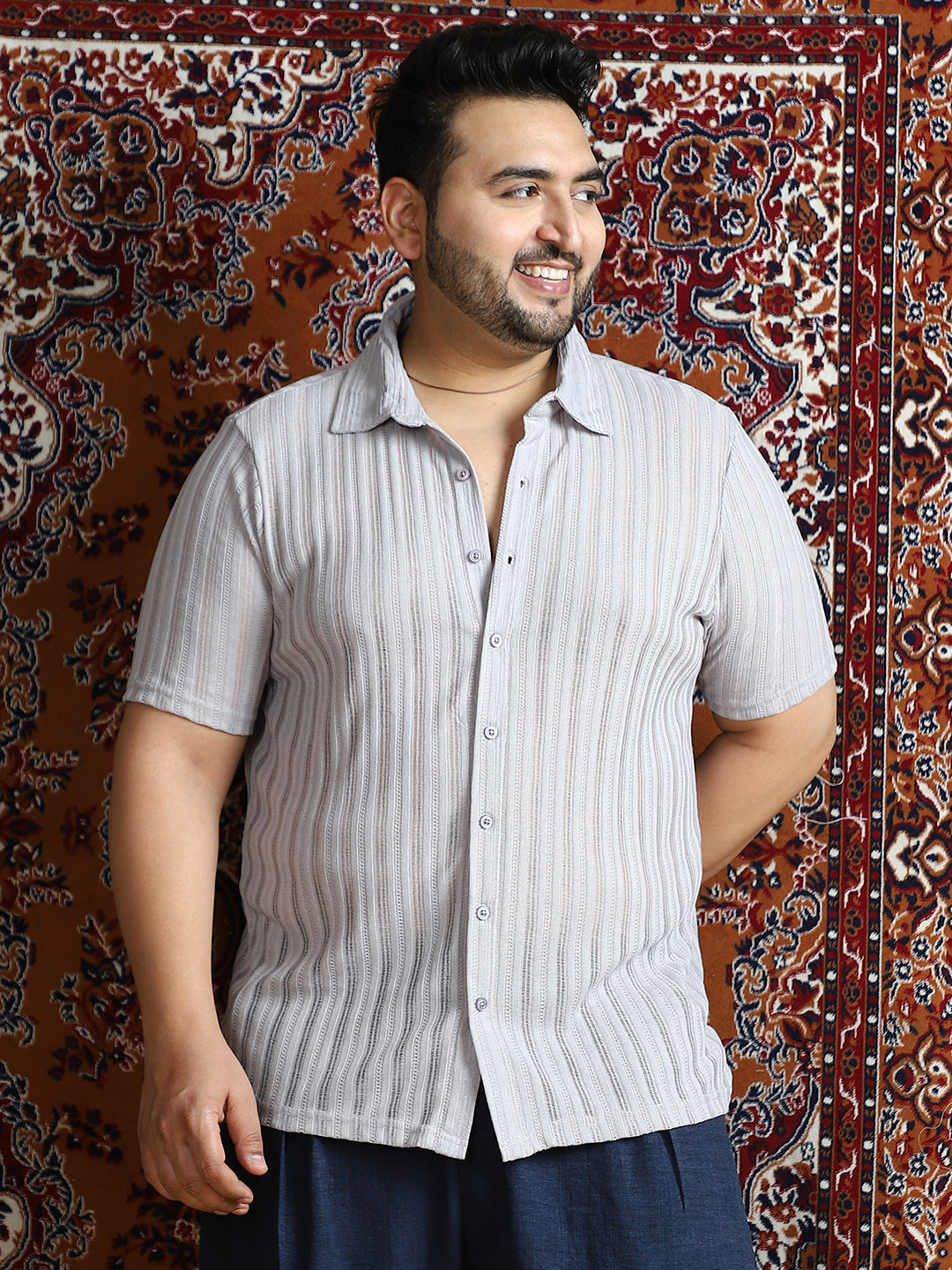 Ridge Knit Shirt