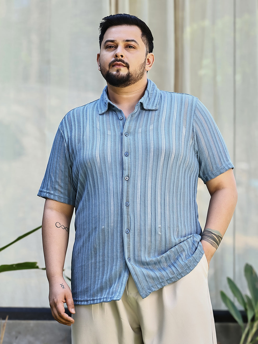 Ridge Knit Shirt