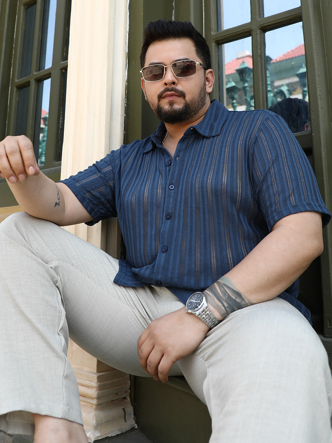 Ridge Knit Shirt