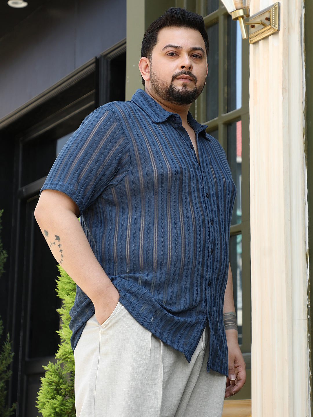 Ridge Knit Shirt