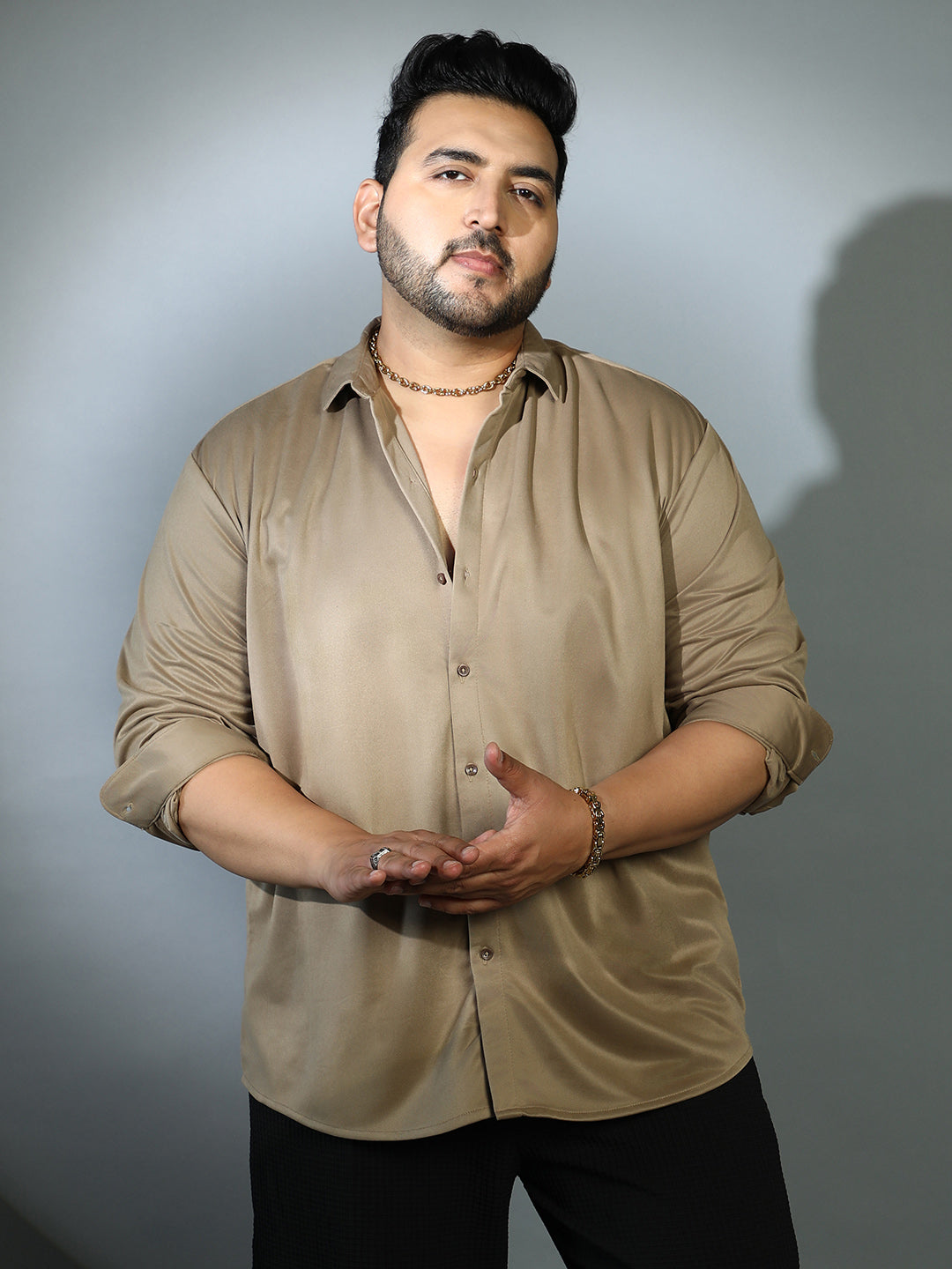 Solid Relaxed Shirt