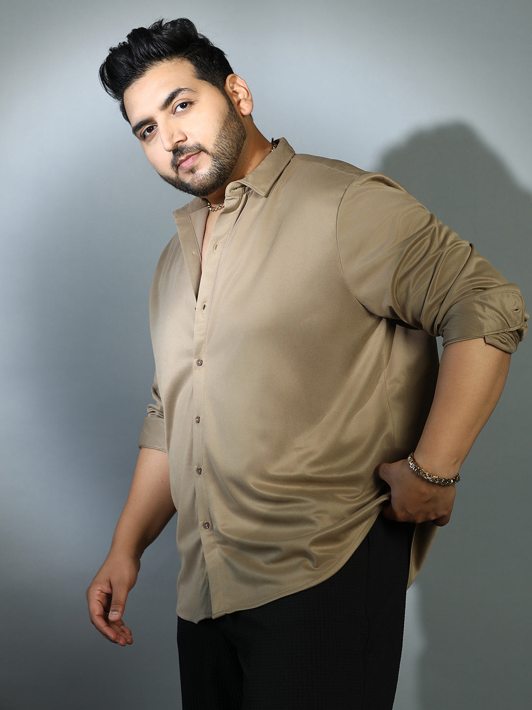 Solid Relaxed Shirt