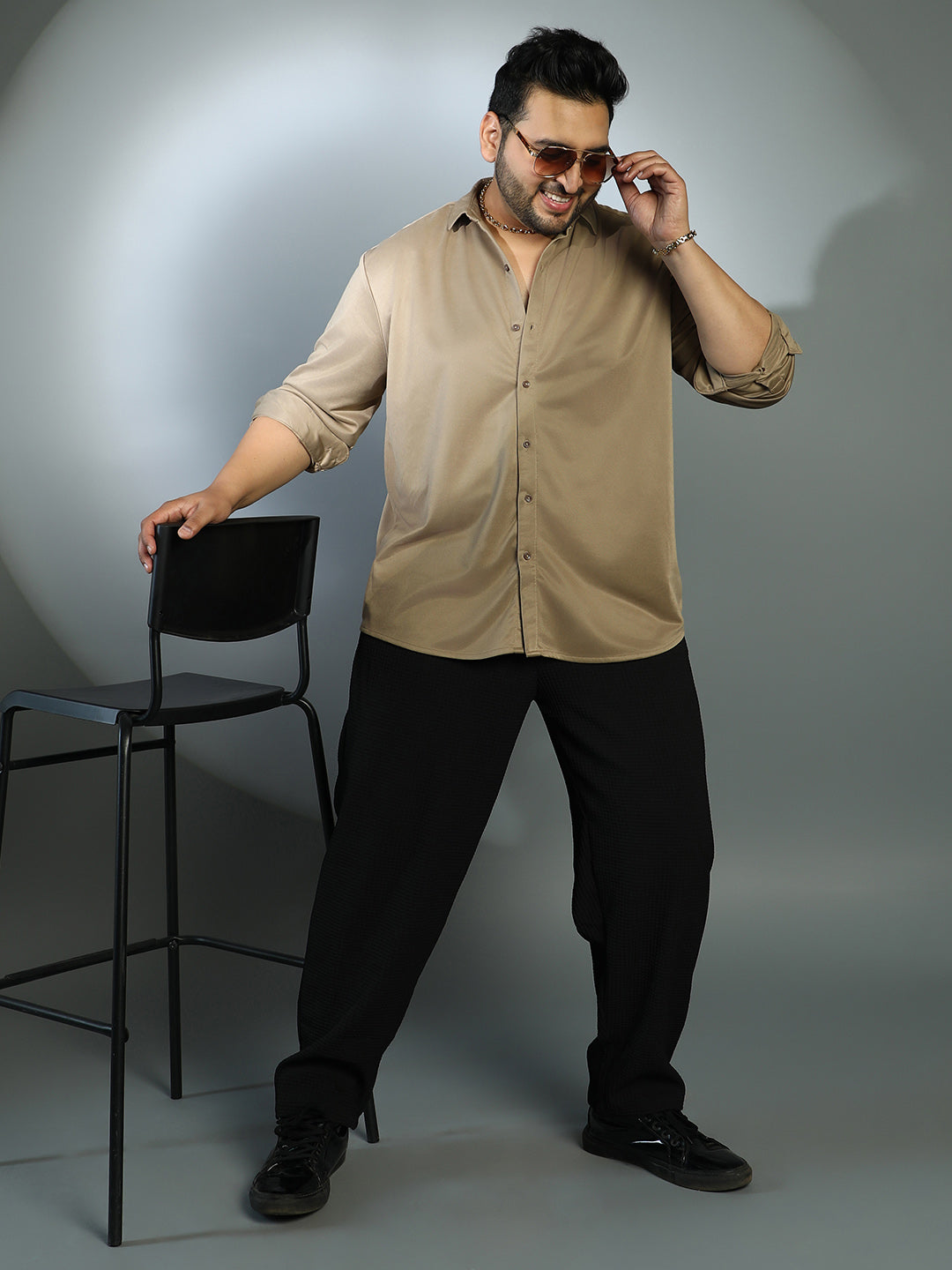 Solid Relaxed Shirt