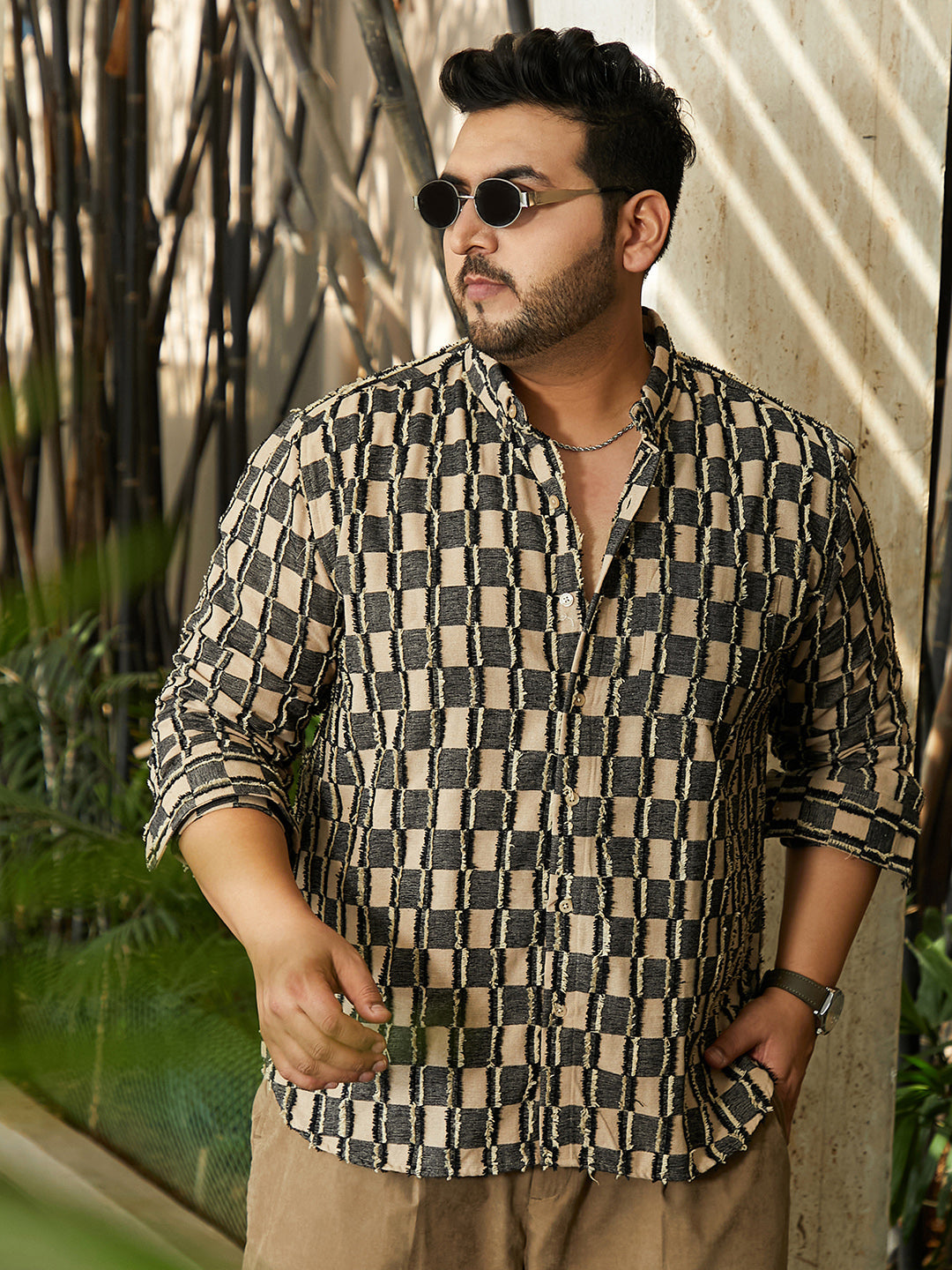 Block-Edge Shirt