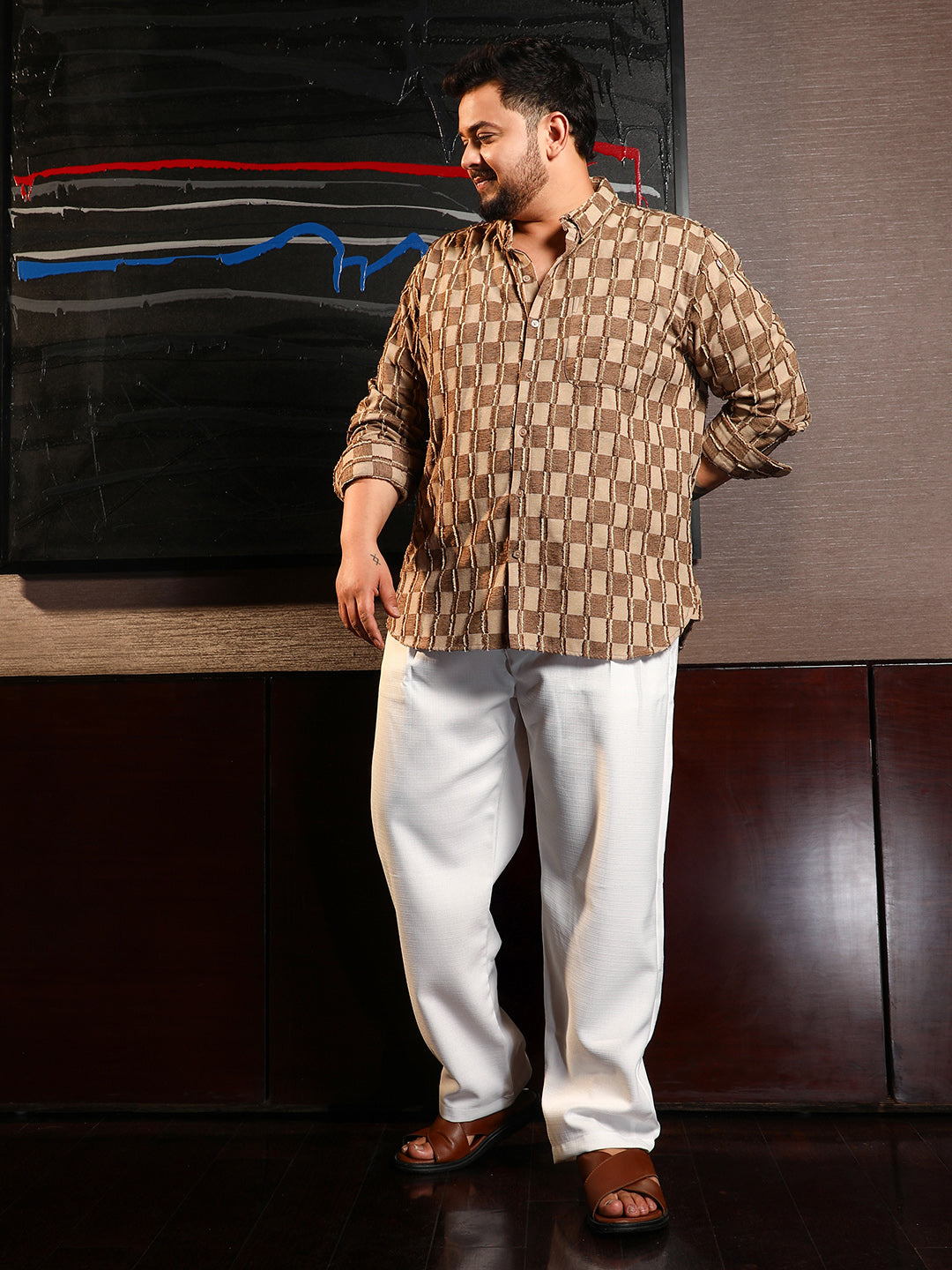 Block-Edge Shirt