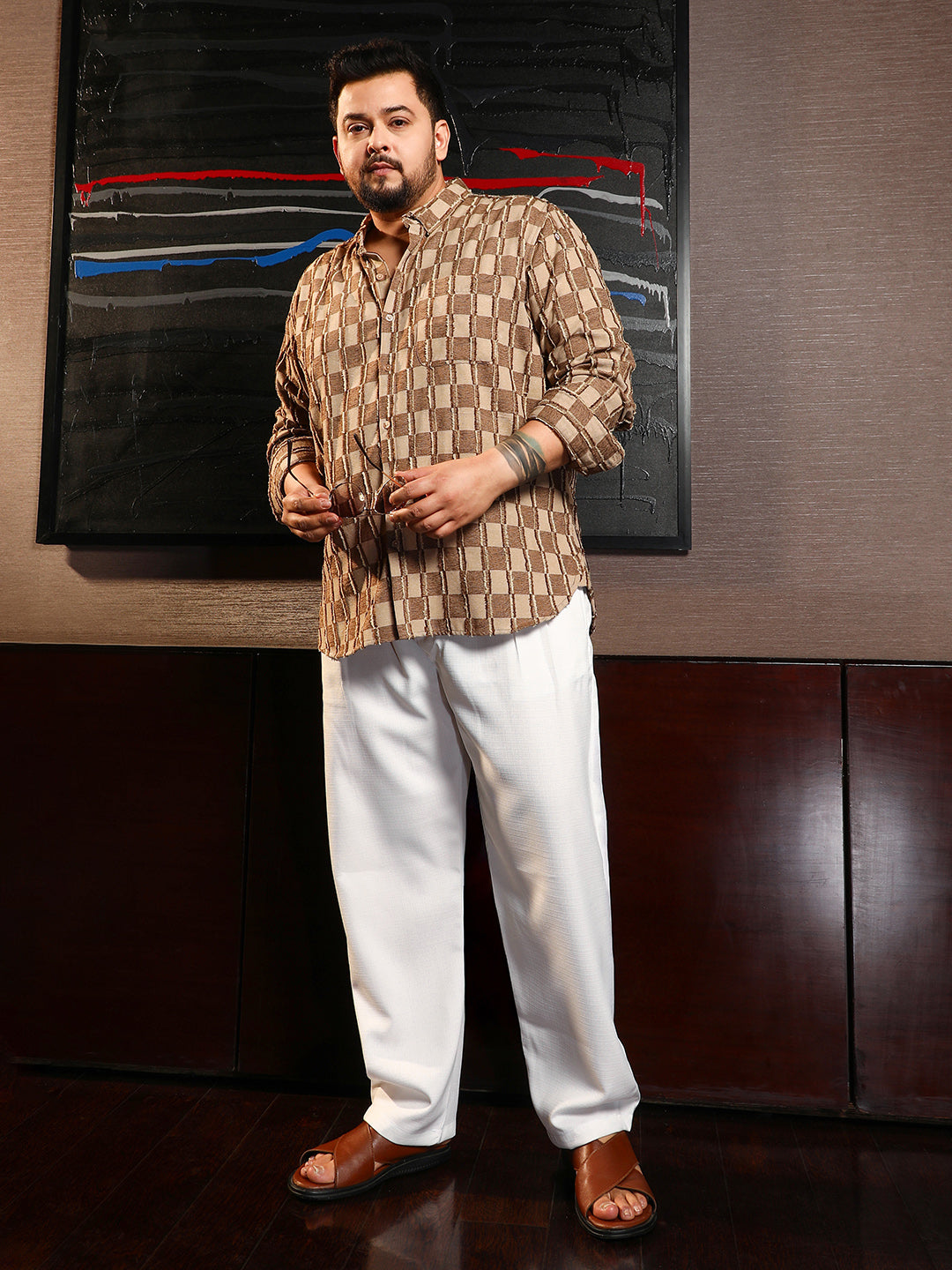 Block-Edge Shirt