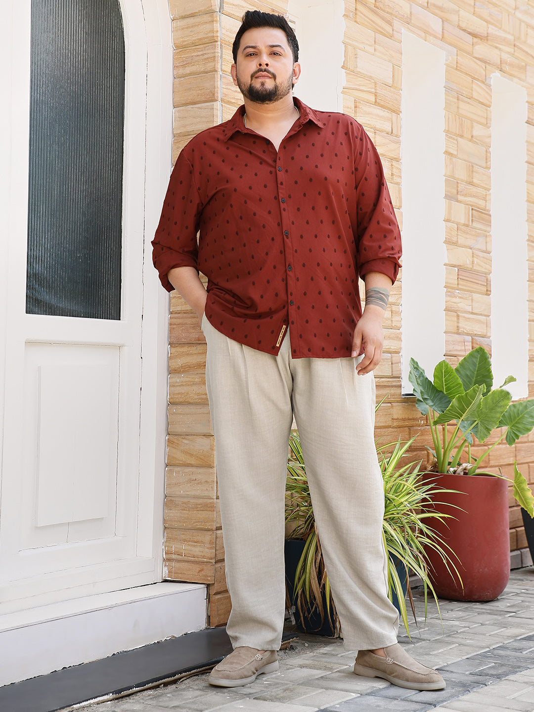 Polka-Tactile Shirt