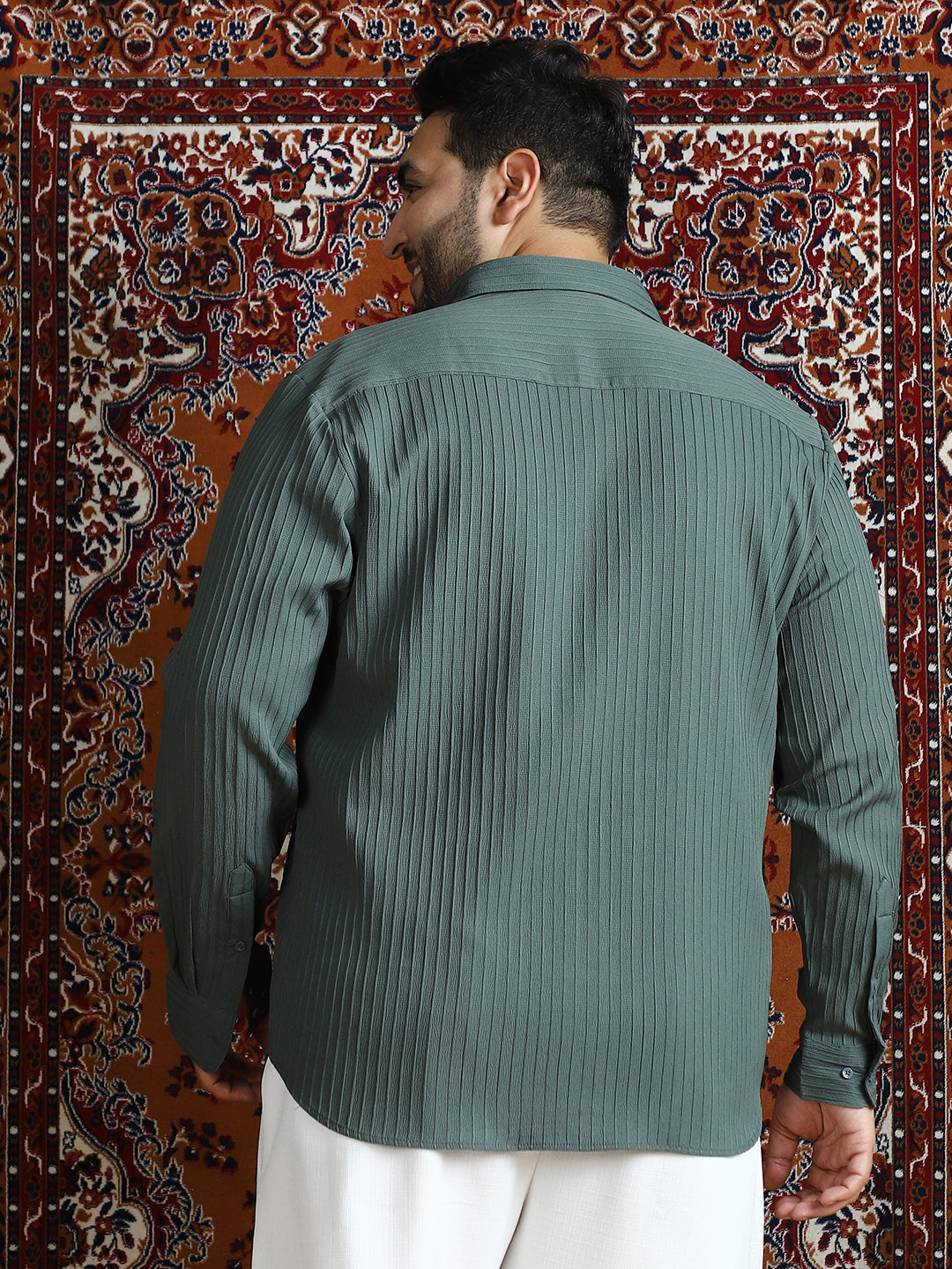 Pinstripe-Tactile Shirt