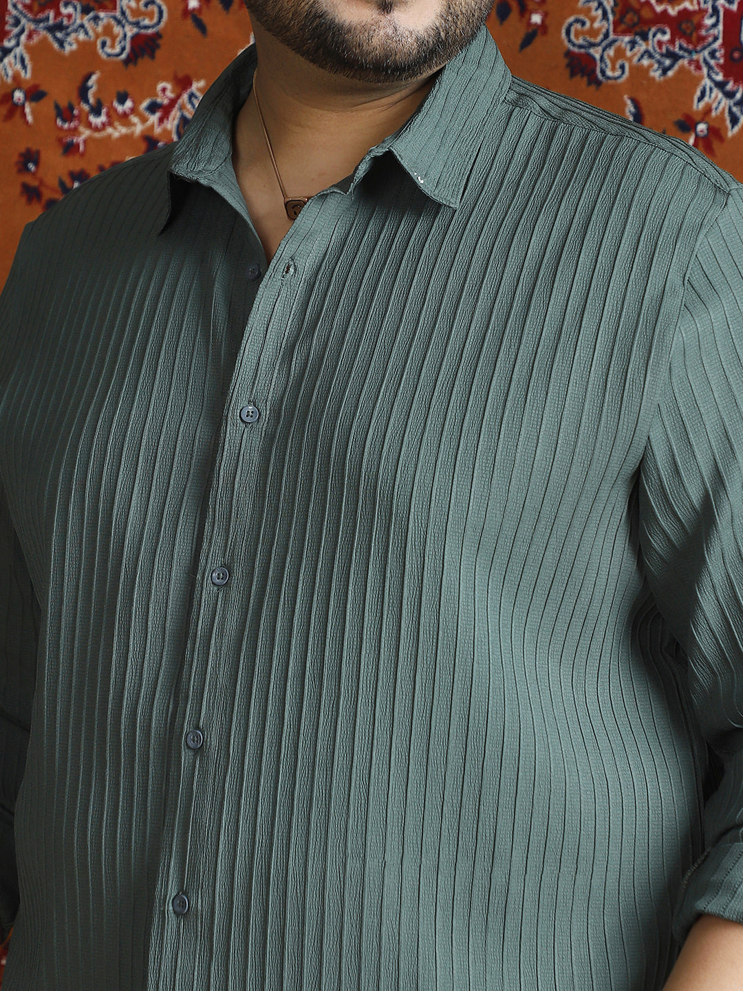 Pinstripe-Tactile Shirt