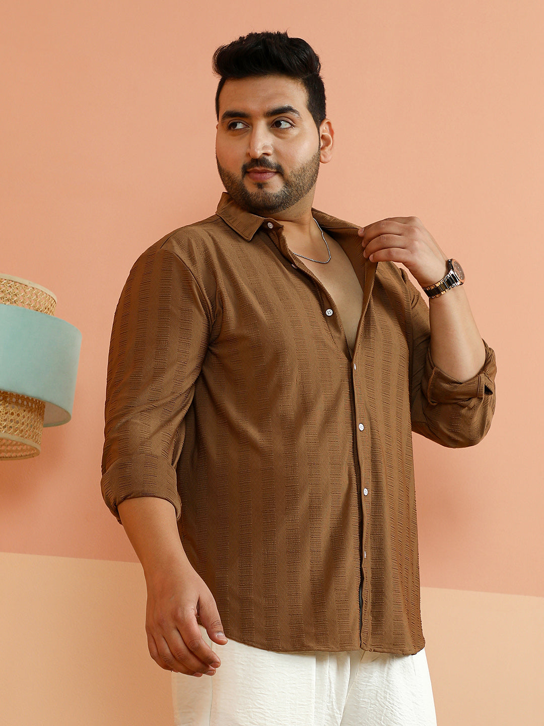 Ripple-Panel Tactile Shirt