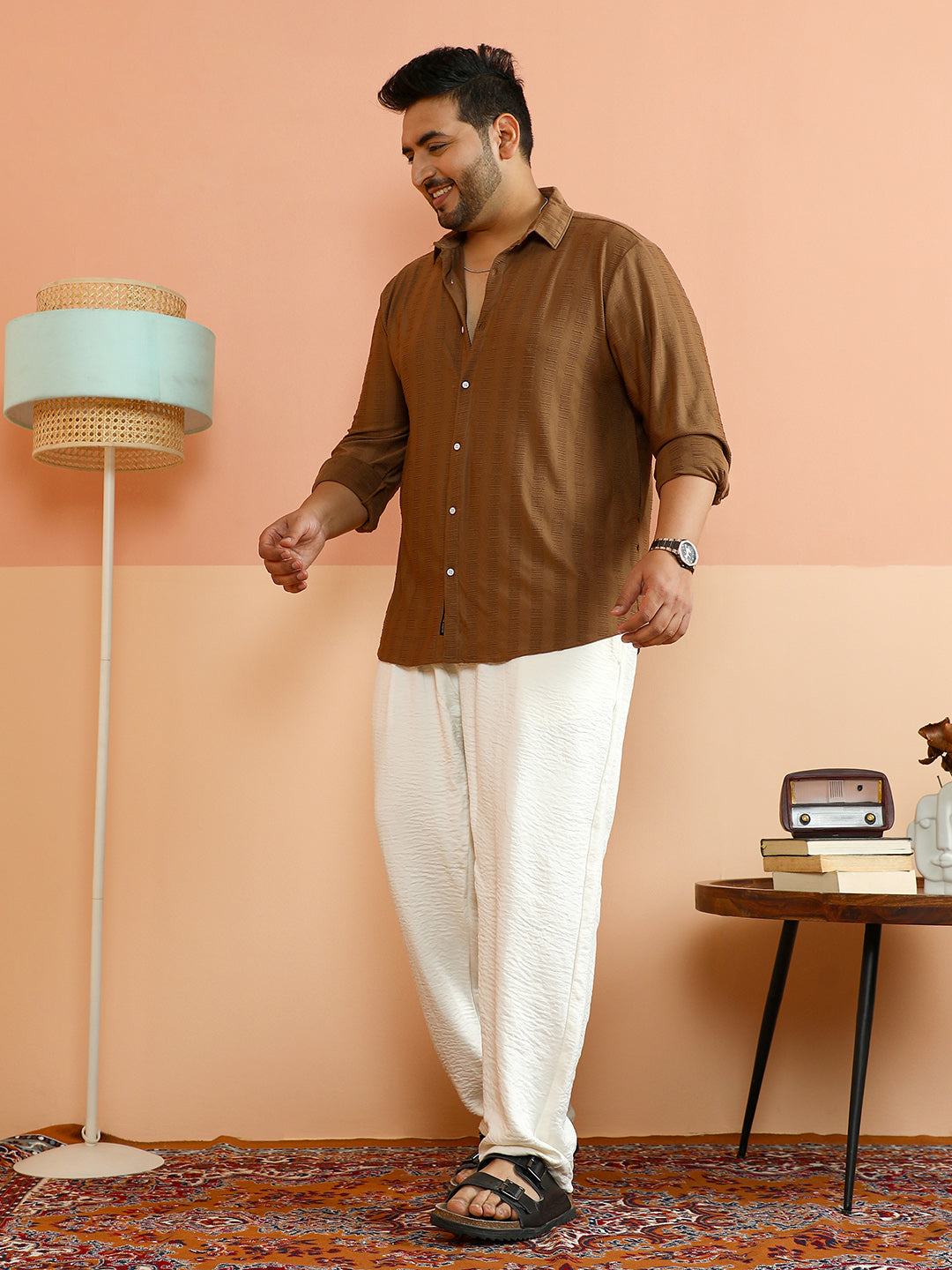 Ripple-Panel Tactile Shirt