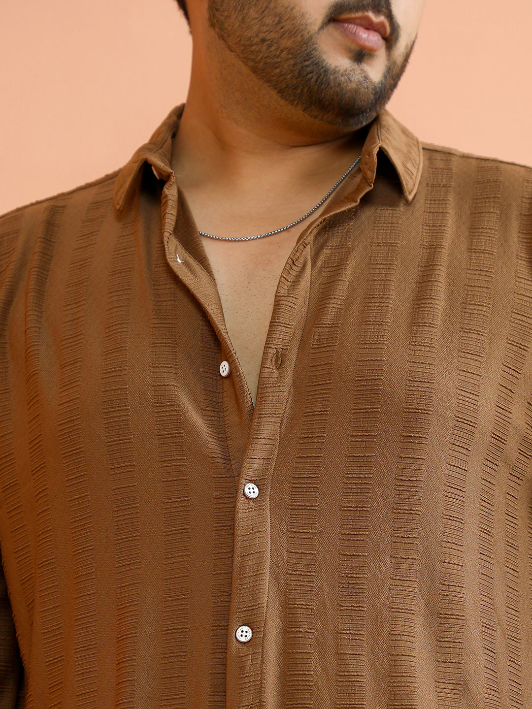 Ripple-Panel Tactile Shirt