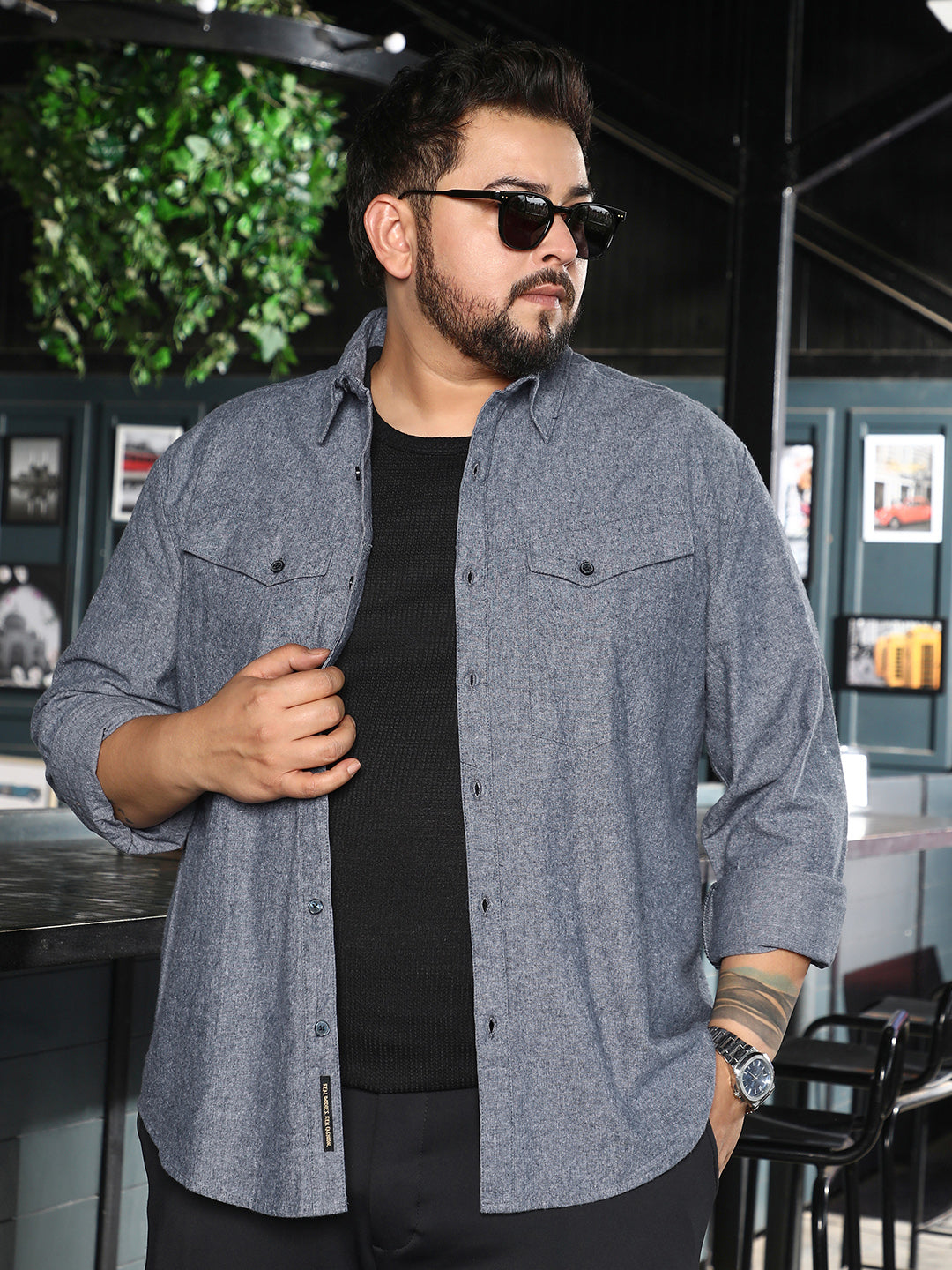 Utility-Brushed Shirt