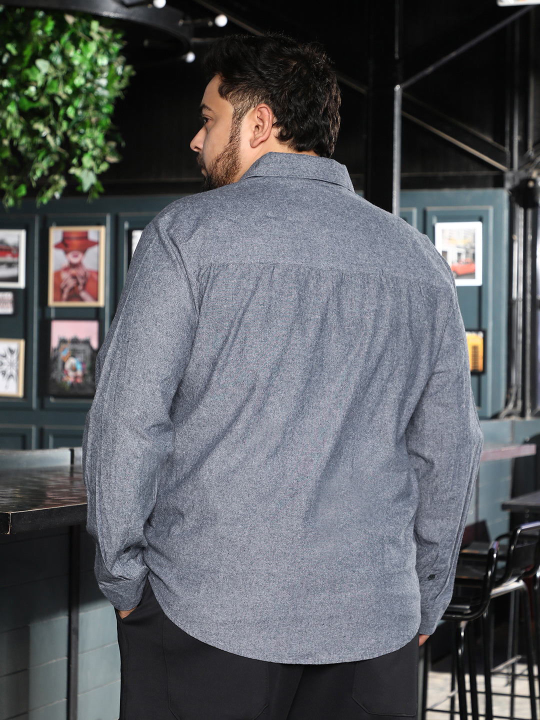 Utility-Brushed Shirt