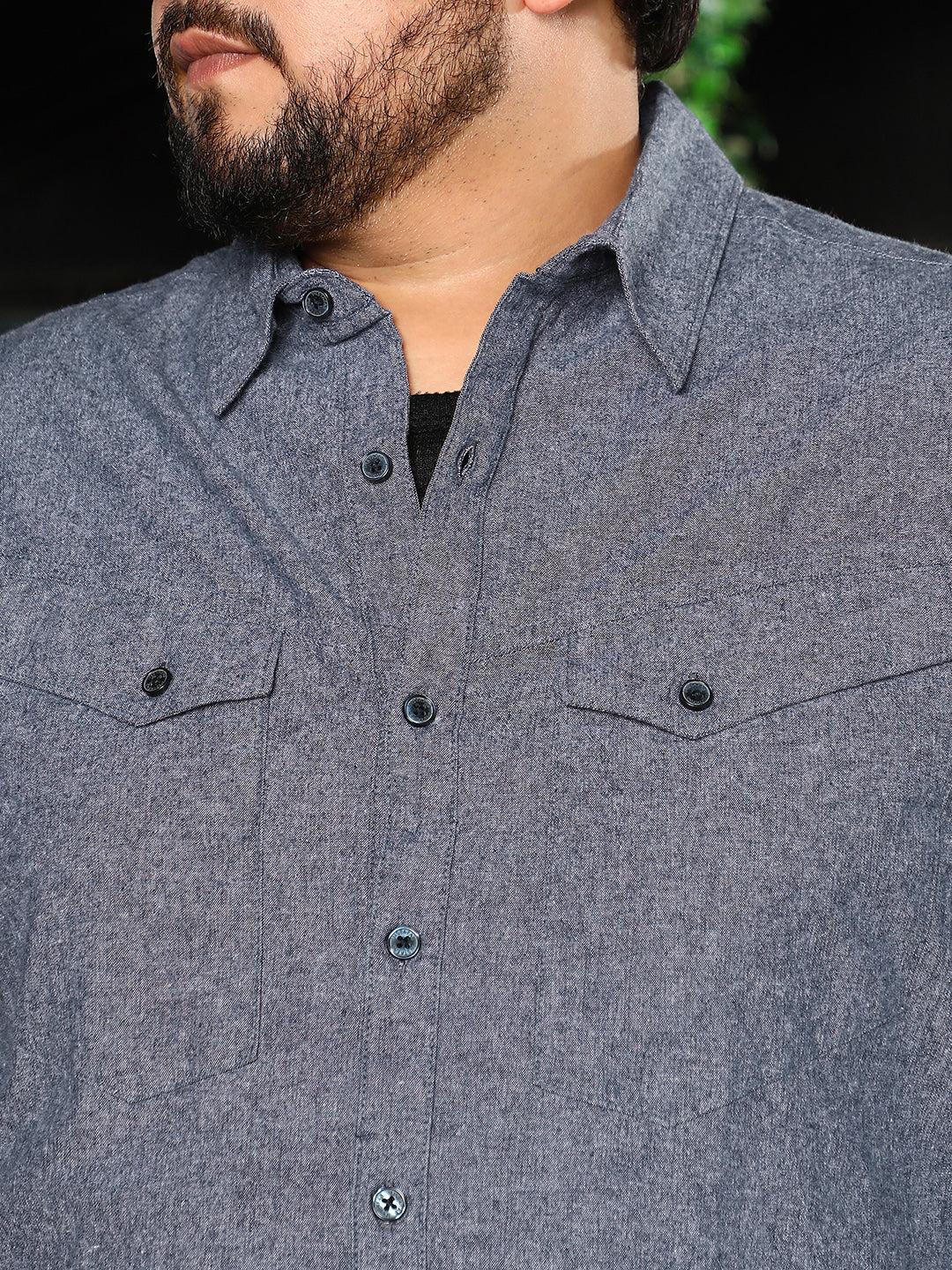 Utility-Brushed Shirt