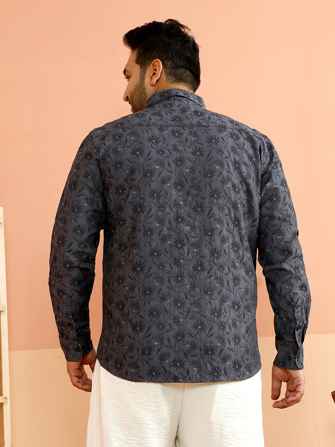 Floret-Jacquard Shirt