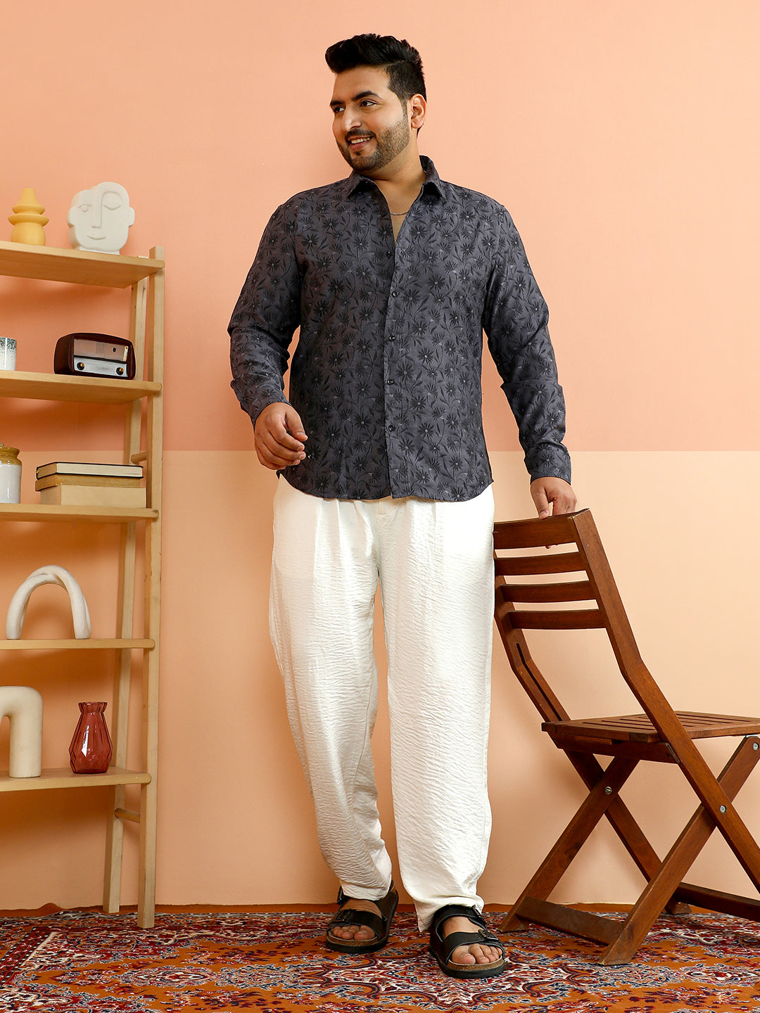 Floret-Jacquard Shirt