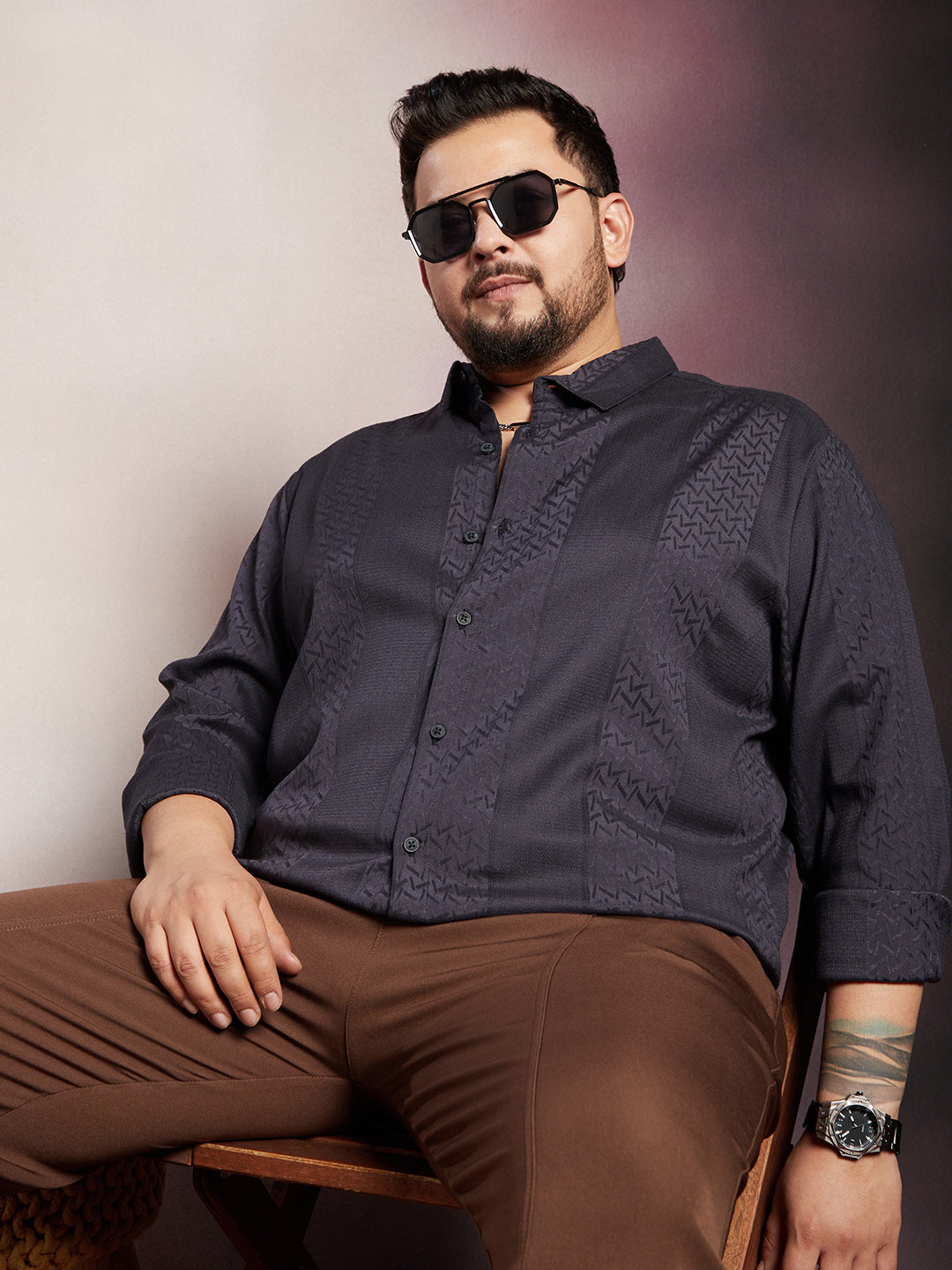 Tactile-Panel Shirt