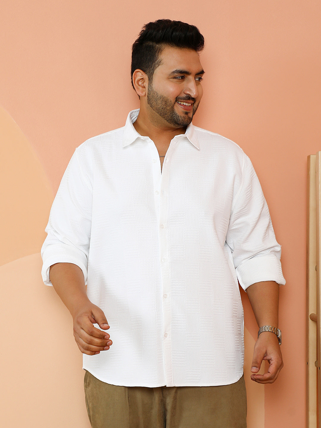 Grid-Block Tactile Shirt