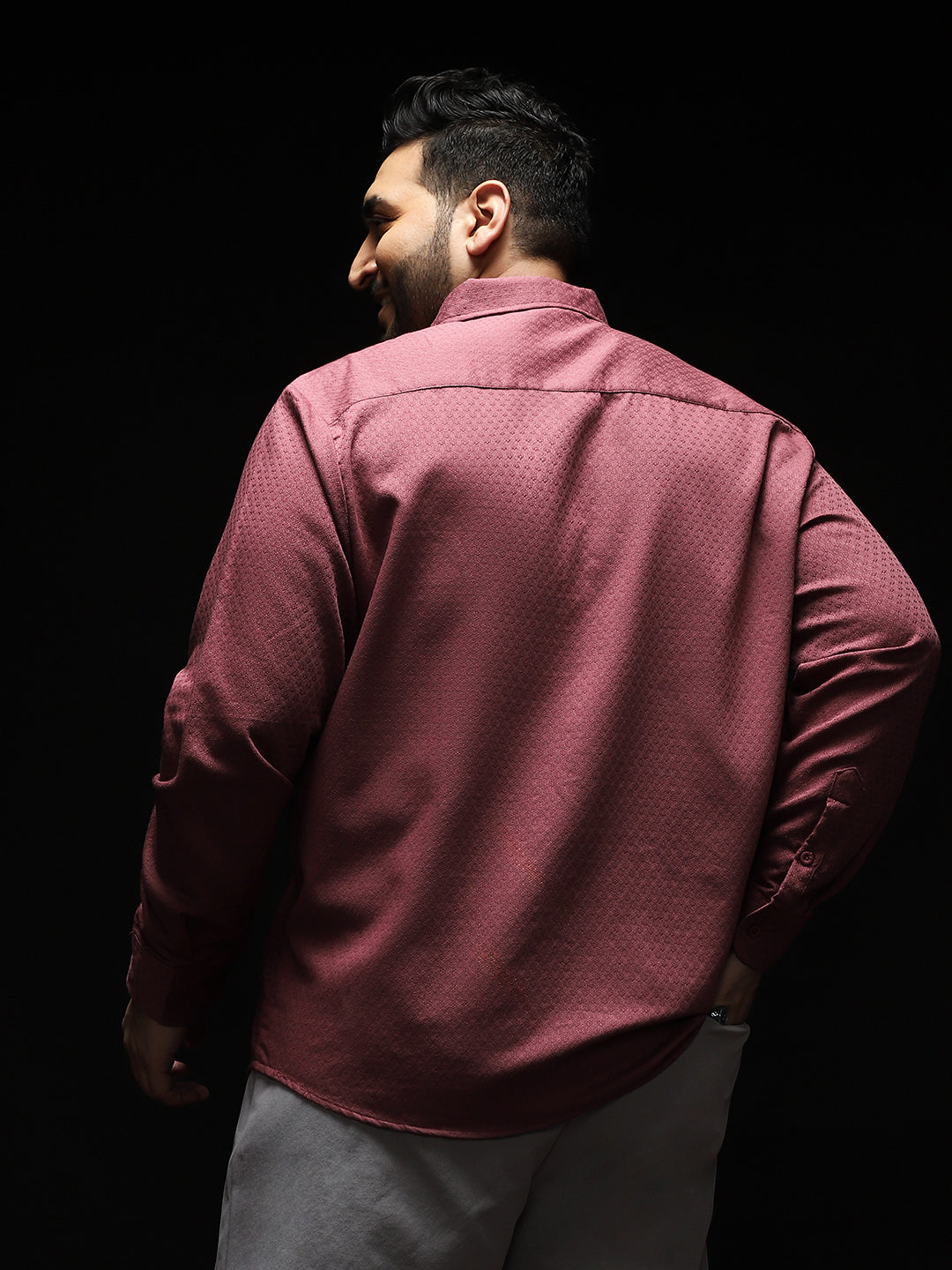 Indie-Motif Jacquard Shirt
