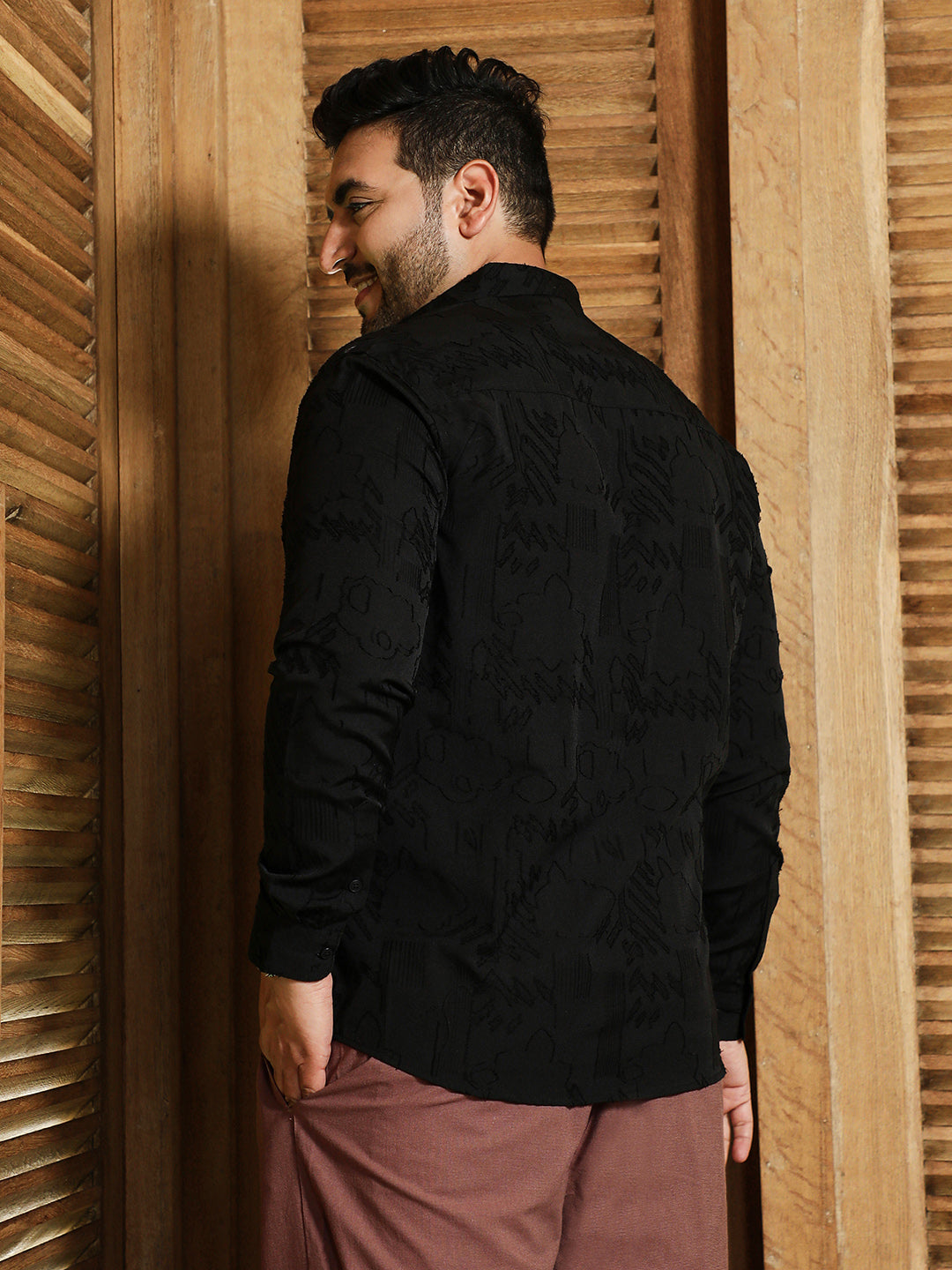Aztec-Weave Shirt