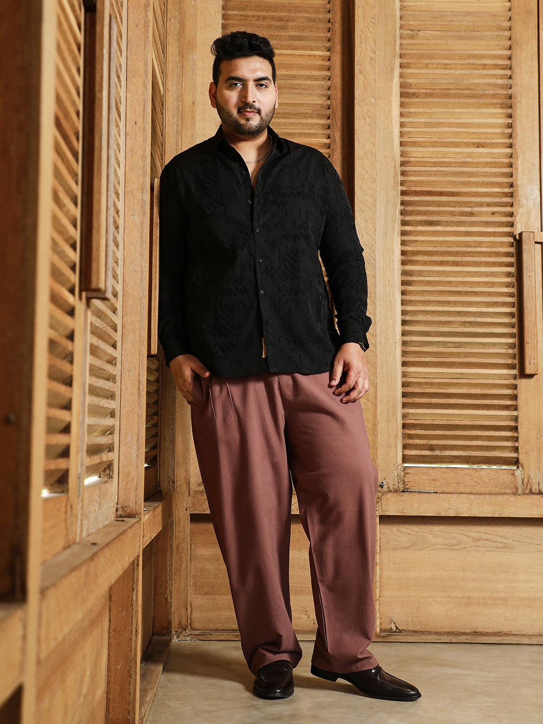 Aztec-Weave Shirt