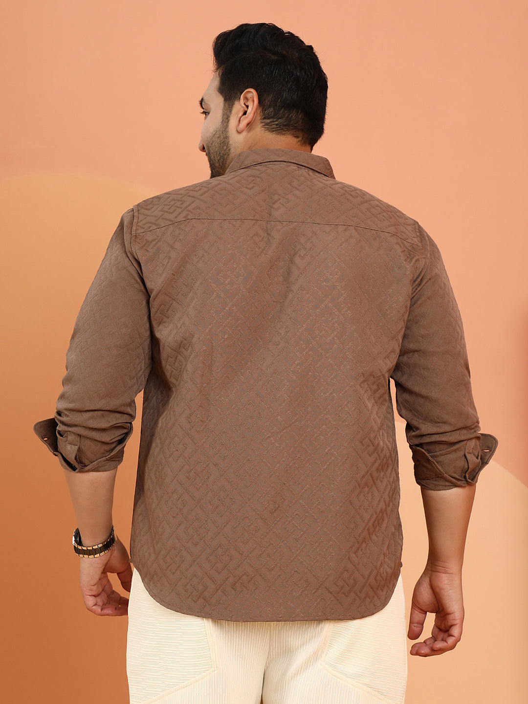 Geometric Self-Design Shirt
