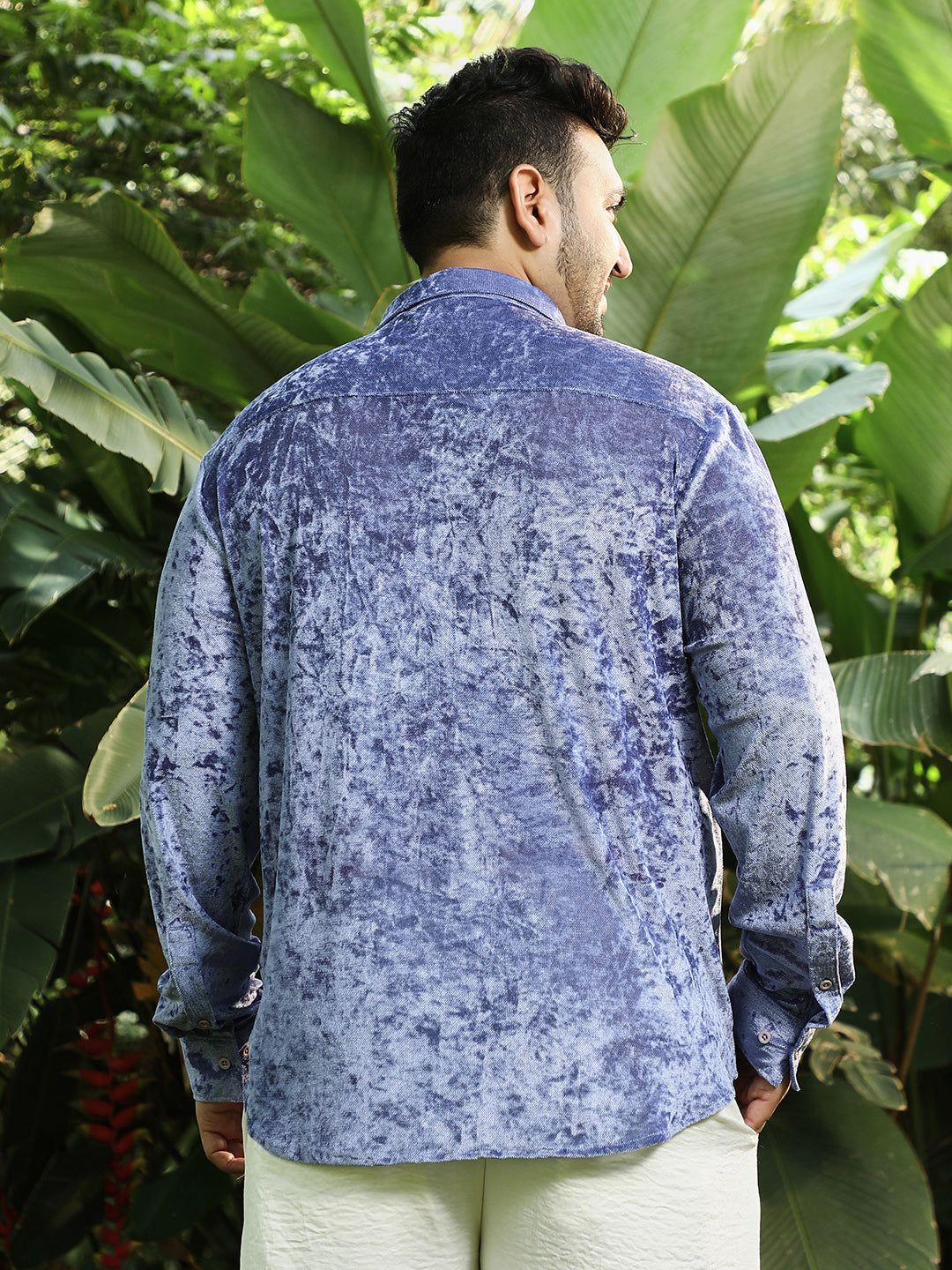 Solid Velvet Shirt