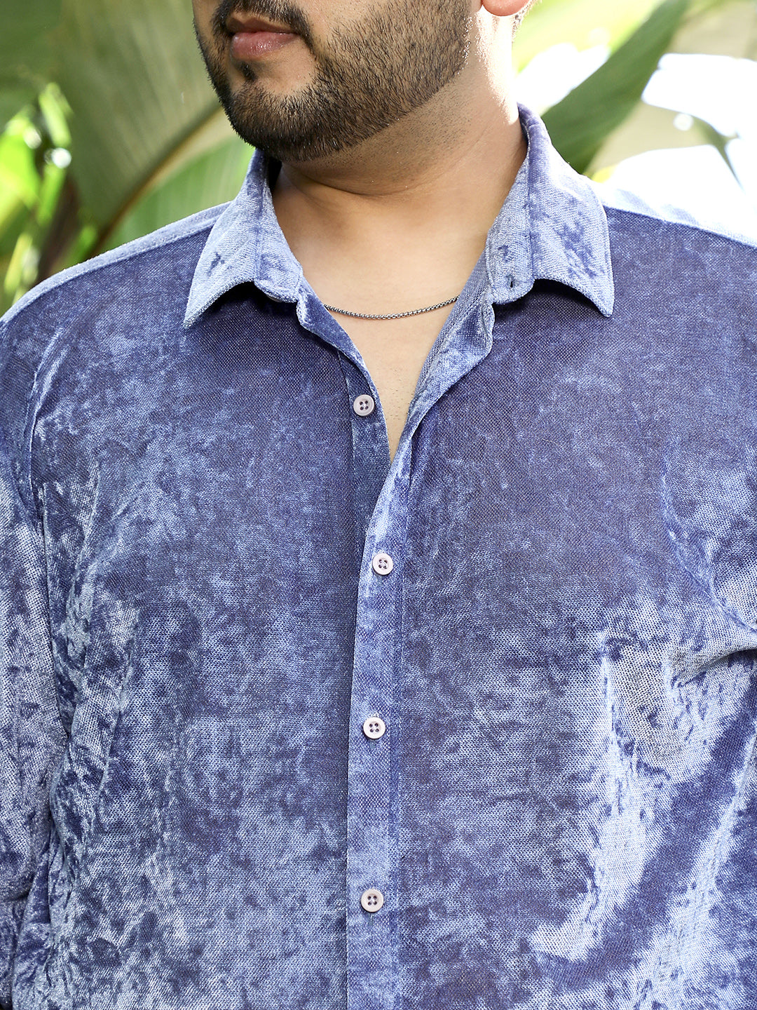 Solid Velvet Shirt