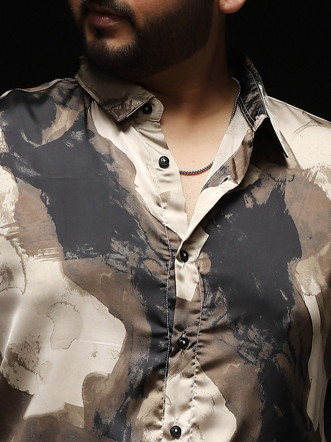 Abstract-Smear Imprint Shirt