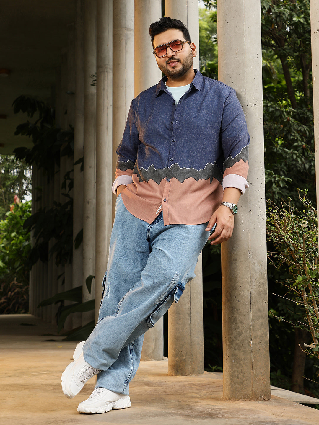 Brushline Imprint Shirt