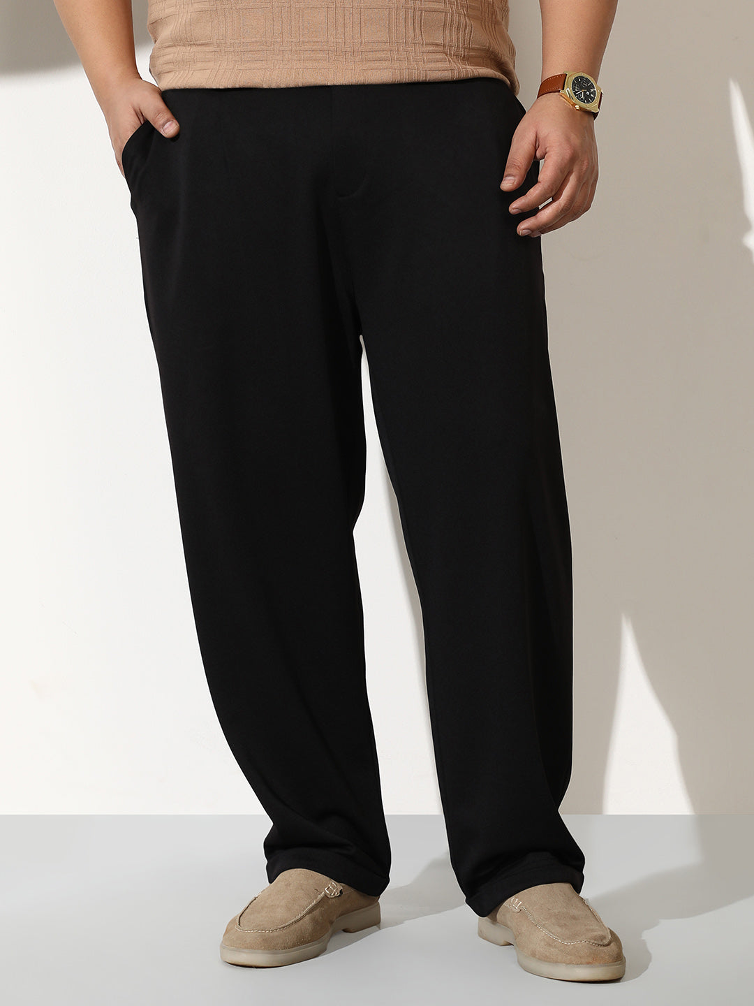 Pleated-Tailored Trousers
