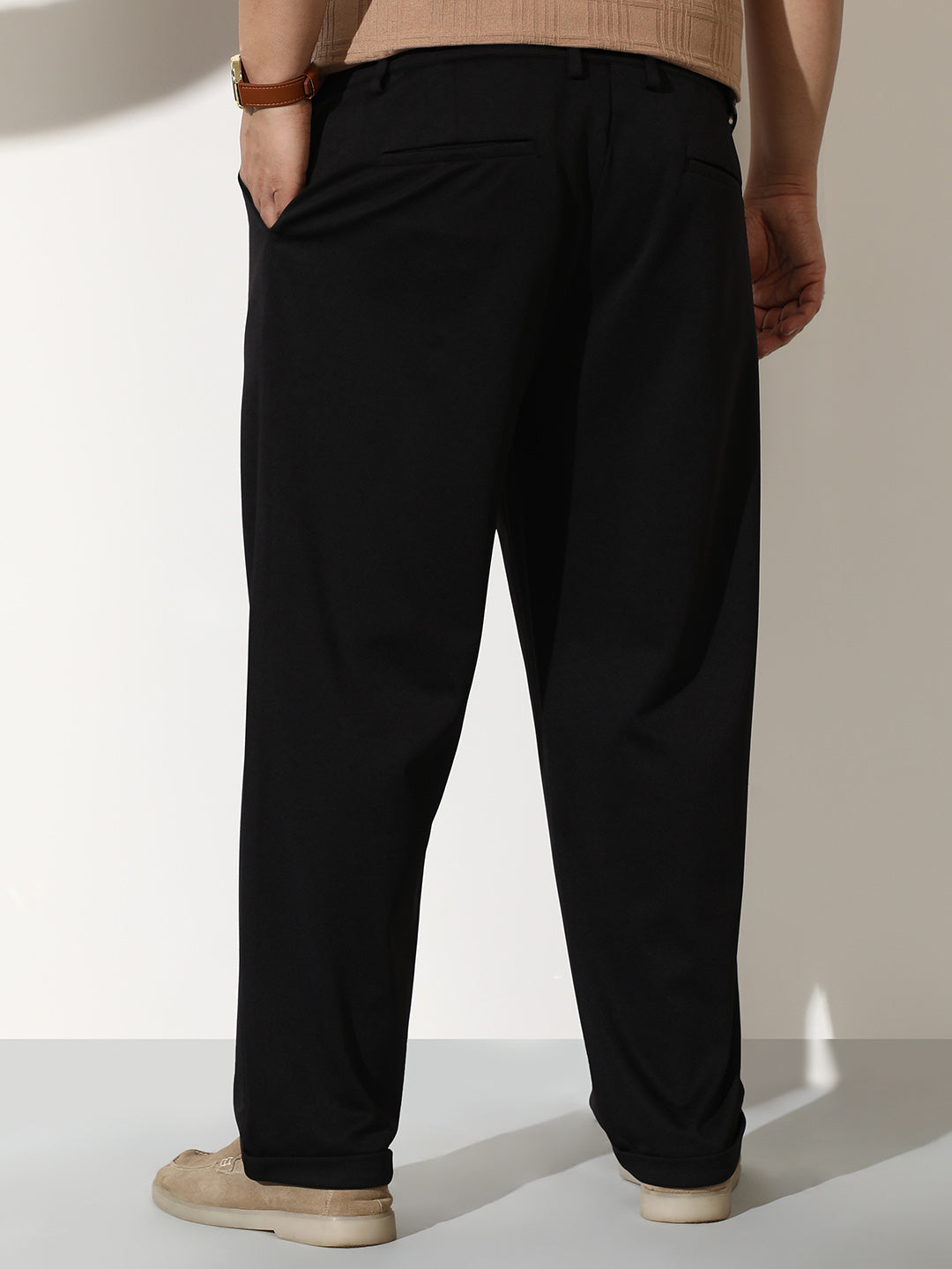 Pleated-Tailored Trousers